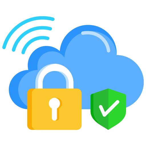 Cloud Security Icon