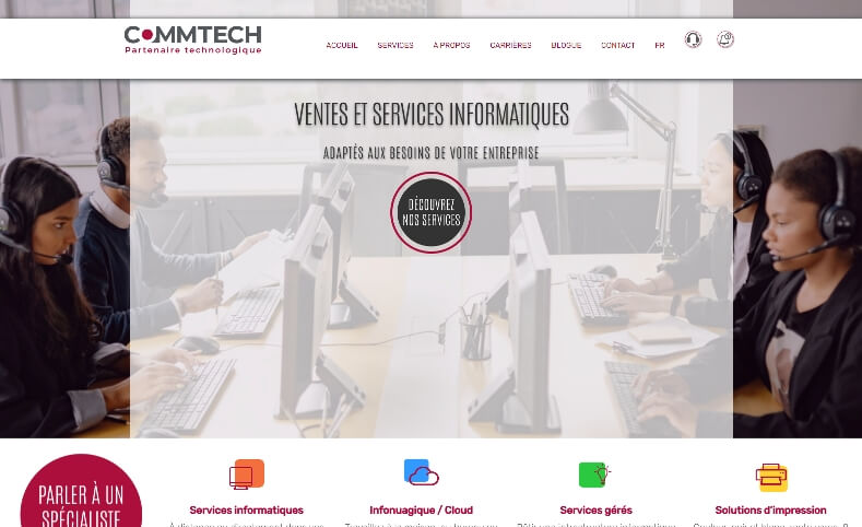 Commtech Website Banner