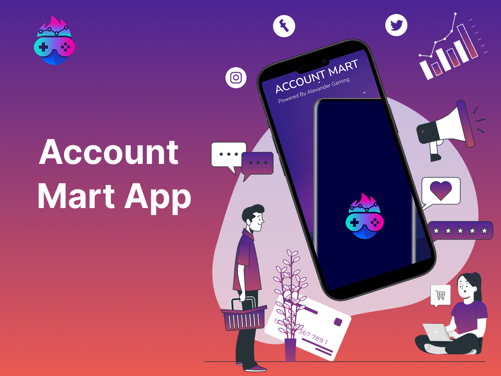 Account Mart App Banner