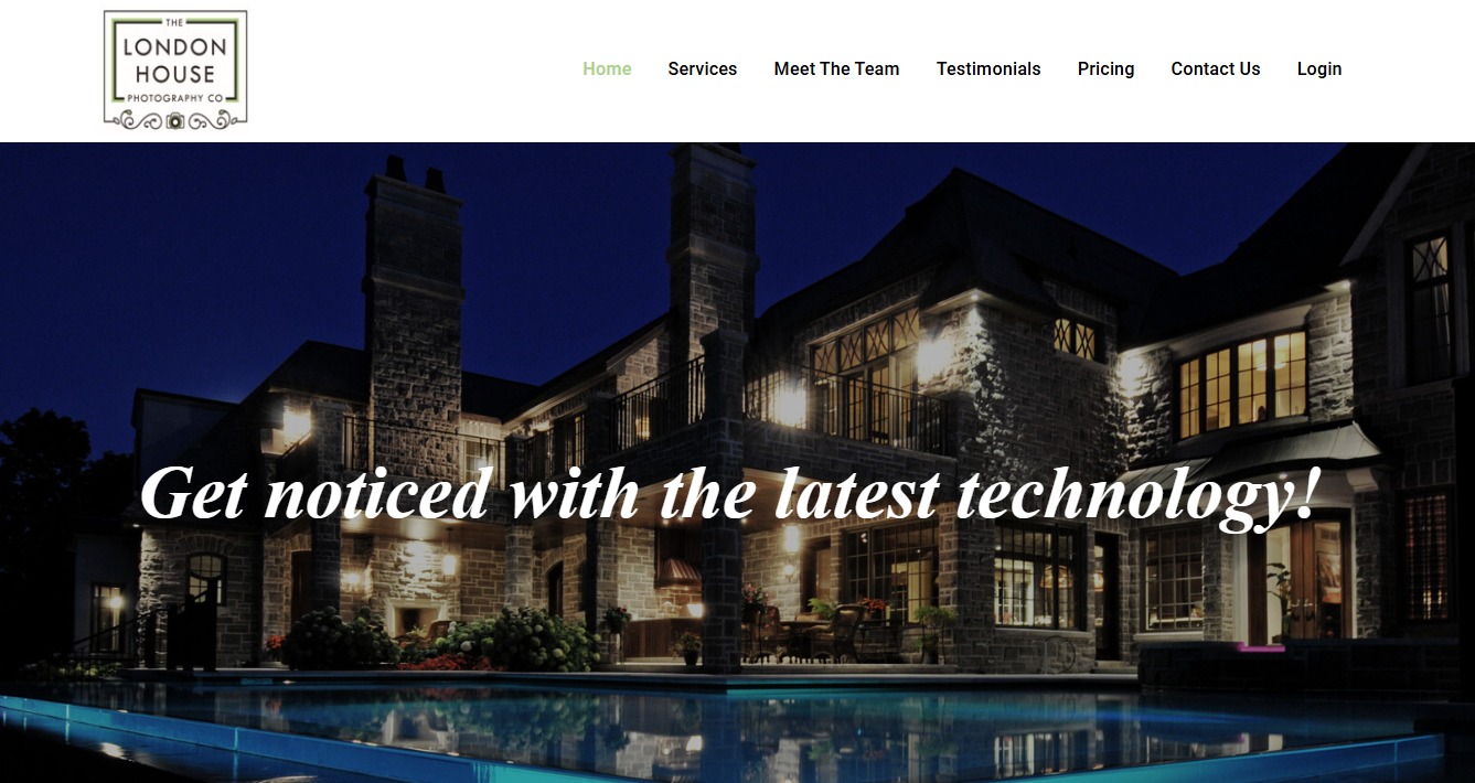 London House Website Banner