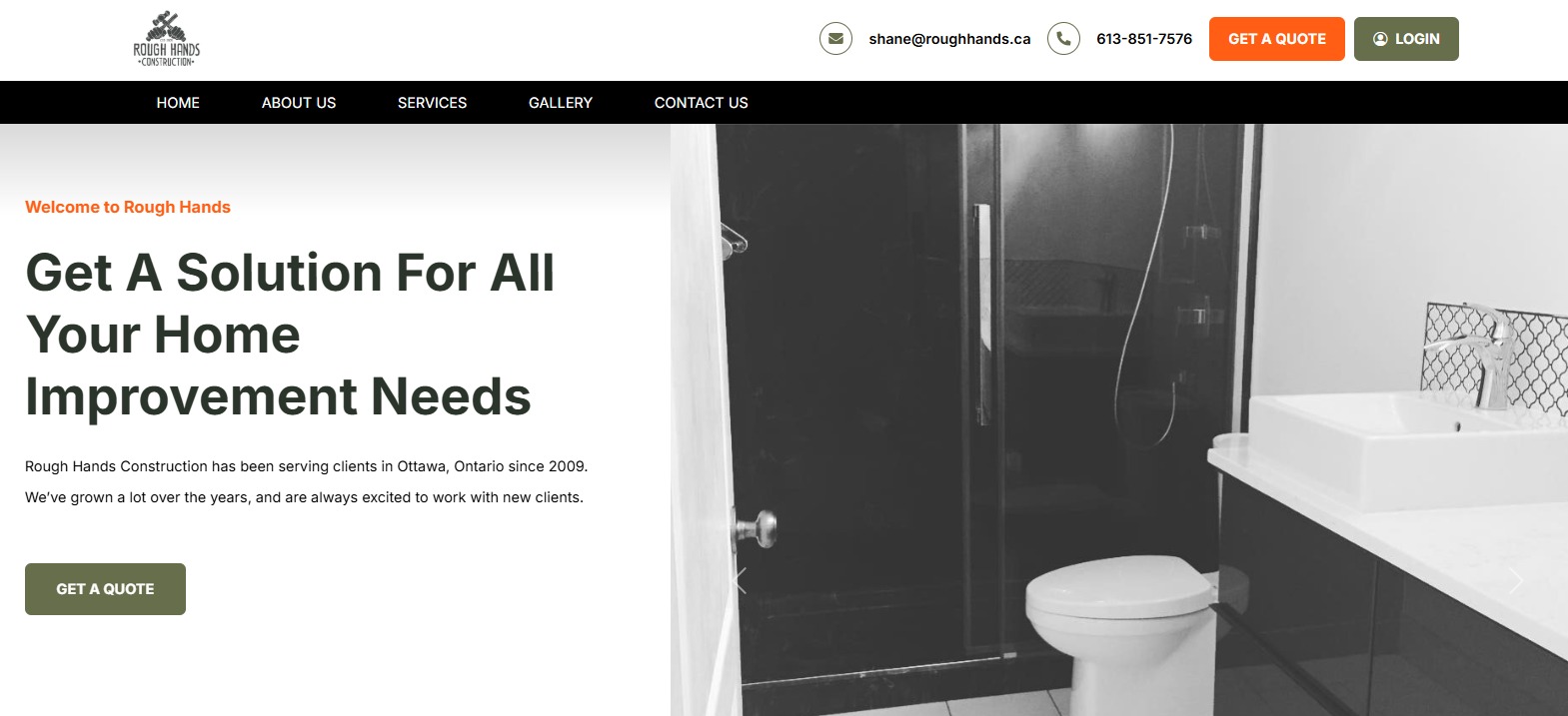 Roughhands Website Banner